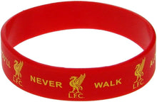 Load image into Gallery viewer, Officially Licensed Liverpool FC Silicone Wristband- LFC Rubber Bracelet YNWA
