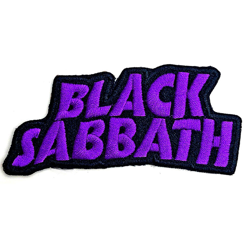 Officially Licensed Black Sabbath Logo Sew On Patch- Music Band Patches
