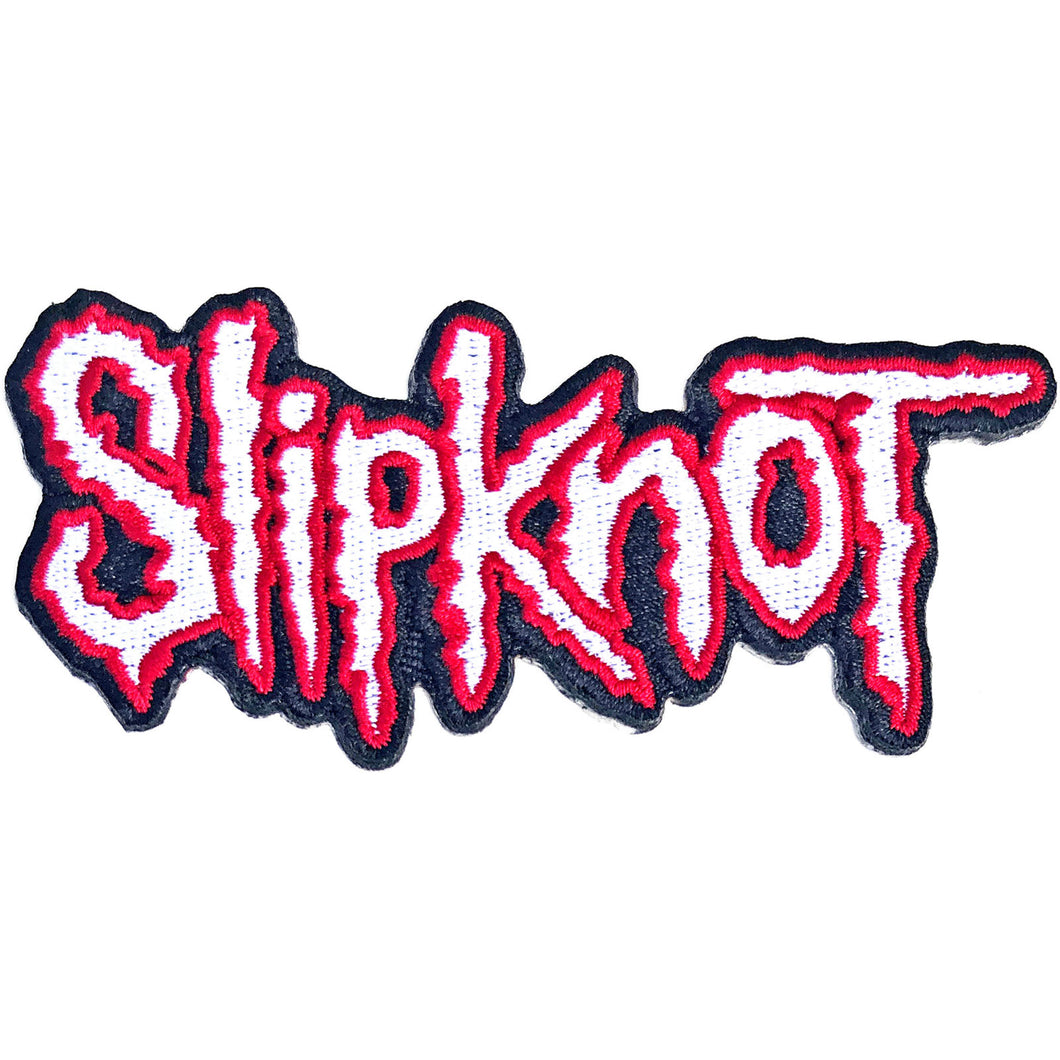 Officially Licensed Slipknot Logo Iron On Patch- Music Metal Rock Patches