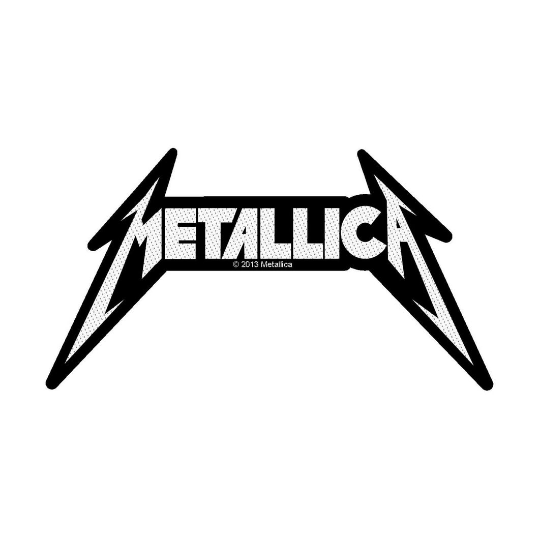 Officially Licensed Metallica Logo Sew On Patch- Music Rock Merch Patches