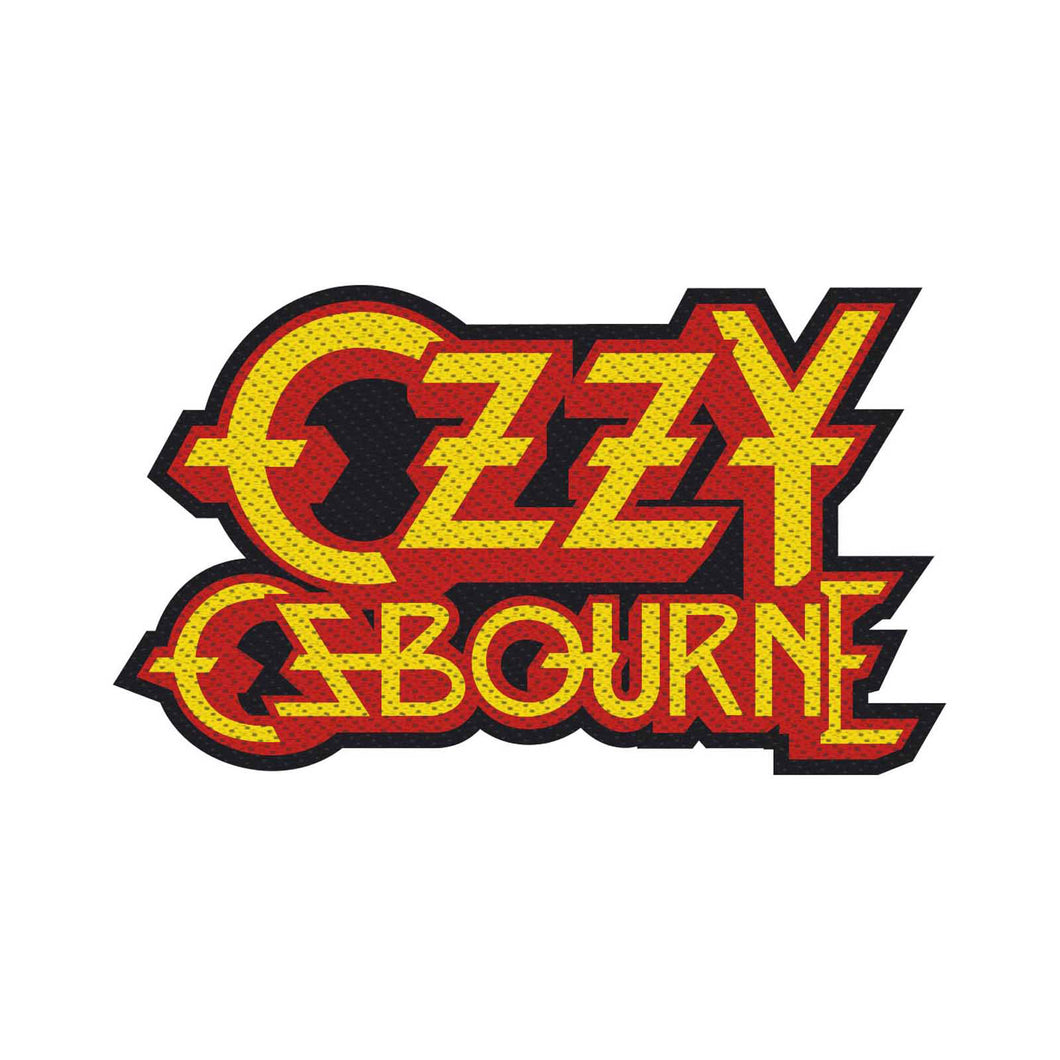 Officially Licensed Ozzy Osbourne Logo Sew On Patch- Music Rock Patches