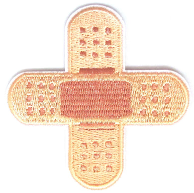 Plaster Iron On Patch- Kids First Aid Band Aid Bandage Applique Crafts Badge Sew - HanDan Patches