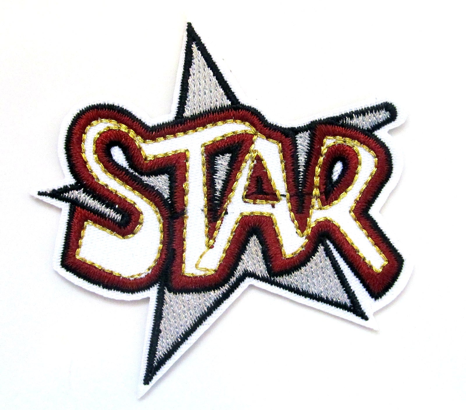 X1zuue 30Pcs Iron on Patches, Kids Cartoon Monster Patches Iron on Knee  Patches Colorful Star Embroidered Patches Sew on Embroidered Applique DIY