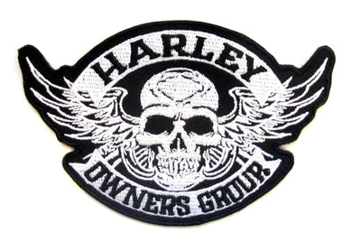 Harley Owners Group Iron On Patch- Bikers Motorbike Badge Patches HD290 - HanDan Patches