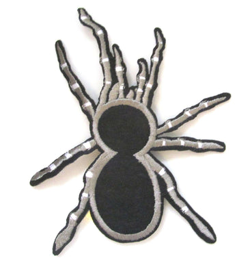 Spider Iron On Patch- Creepy Crawly Halloween Nature Embroidered Applique Badge - HanDan Patches
