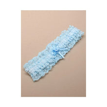 Load image into Gallery viewer, Ladies Blue Garter For Wedding Bridal Bridesmaid Ribbon Underwear Womens - HanDan Patches
