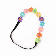 Load image into Gallery viewer, Daisy Hair Elastic Bandeaux Hairband- Girls Flower Alice Ties Wedding Kids Women - HanDan Patches
