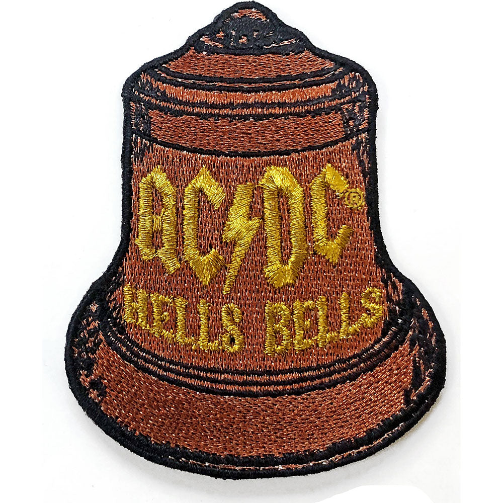 Officially Licensed ACDC Hells Bells Iron On Patch- Music Rock Band Patches