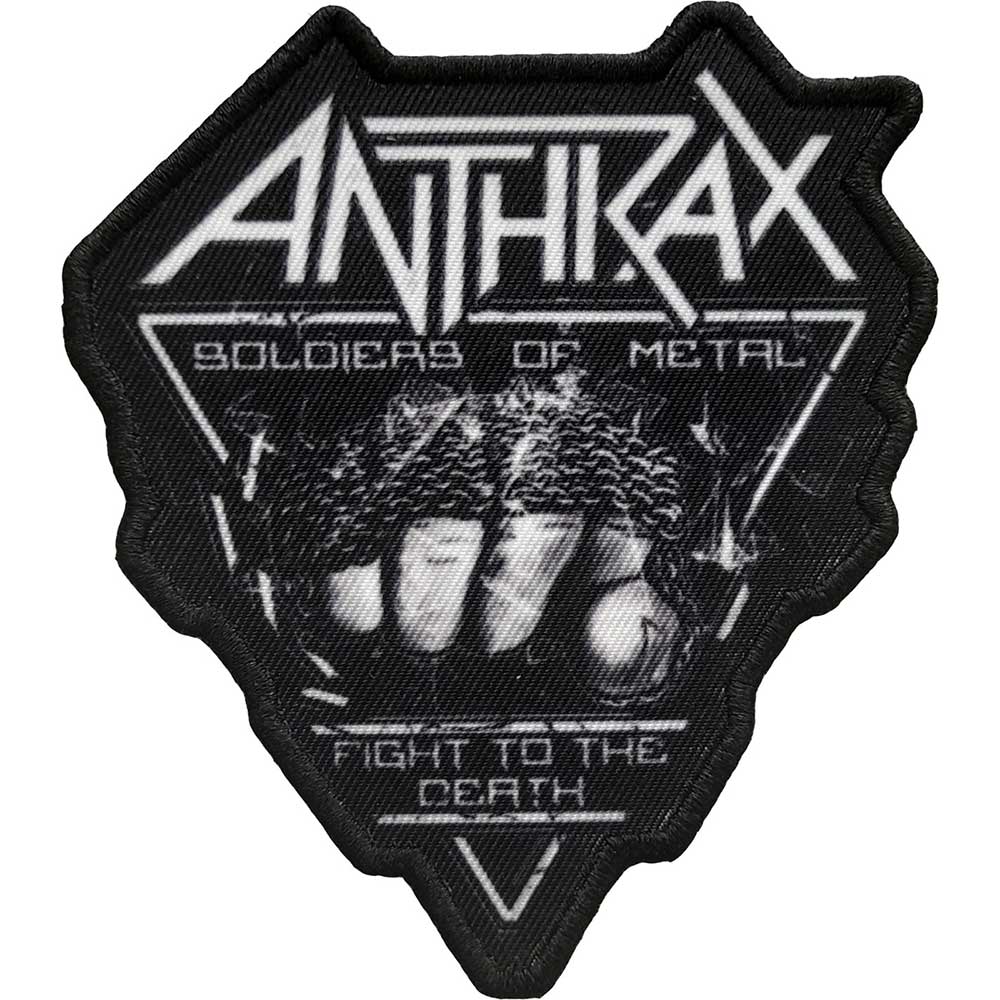 Officially Licensed Anthrax Sew On Patch- Music Band Rock Patches