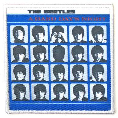 Officially Licensed Beatles Hard Days Night Iron On Patch