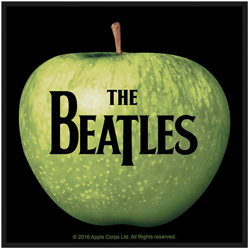 Officially Licensed The Beatles Apple Logo Sew On Patch- Music Patches