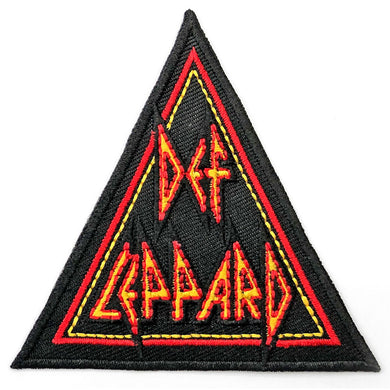 Officially Licensed Def Leppard Logo Iron On Patch