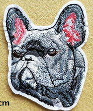 Load image into Gallery viewer, Dog Puppy Iron On Patch- 6 Designs- Pug Spaniel Applique Badge Patches
