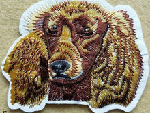 Load image into Gallery viewer, Dog Puppy Iron On Patch- 6 Designs- Pug Spaniel Applique Badge Patches
