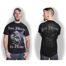 Load image into Gallery viewer, Officially Licensed Iron Maiden Sketched Trooper T-Shirt- Rock Band Unisex Tee&#39;s Clothes
