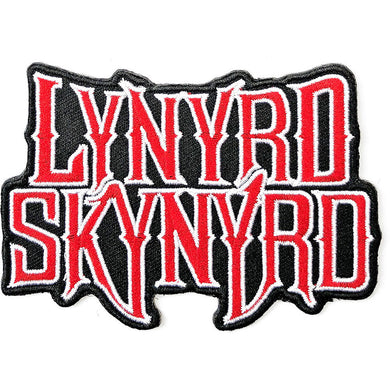 Officially Licensed Lynyrd Skynyrd Logo Iron On Patch- Music Rock Band Embroidered Patches