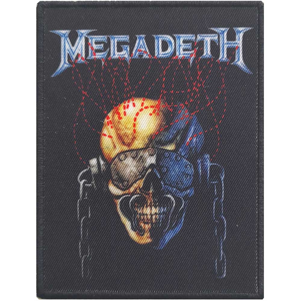 Officially Licensed Megadeth Sew On Patch- Music Band Rock Patches