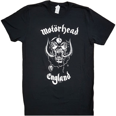 Officially Licensed Motorhead England T-Shirt- Rock Band Unisex Tee's Clothes