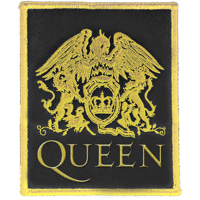 Officially Licensed Queen Crest Logo Iron On Patch- Music Rock Patches