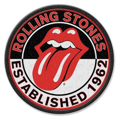 Officially Licensed Rolling Stones Est 1962 Iron On Patch Music Rock Embroidered Patches