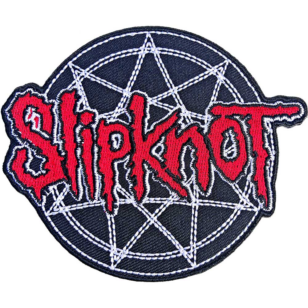 Officially Licensed Slipknot Nonogram Iron On Patch- Music Rock Patches