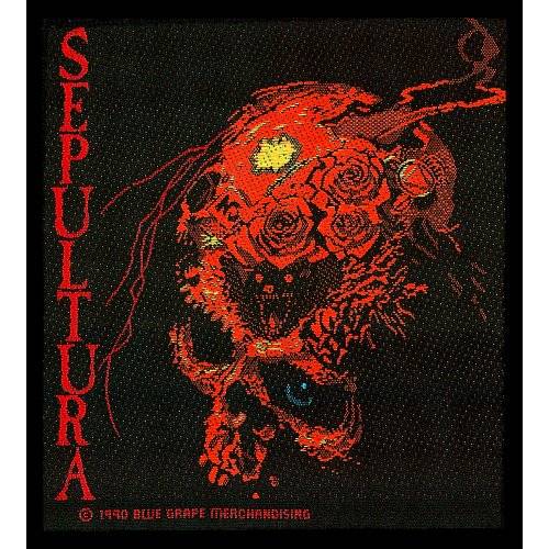 Officially Licensed Sepultura Beneath The Remains Sew On Patch Music Patches