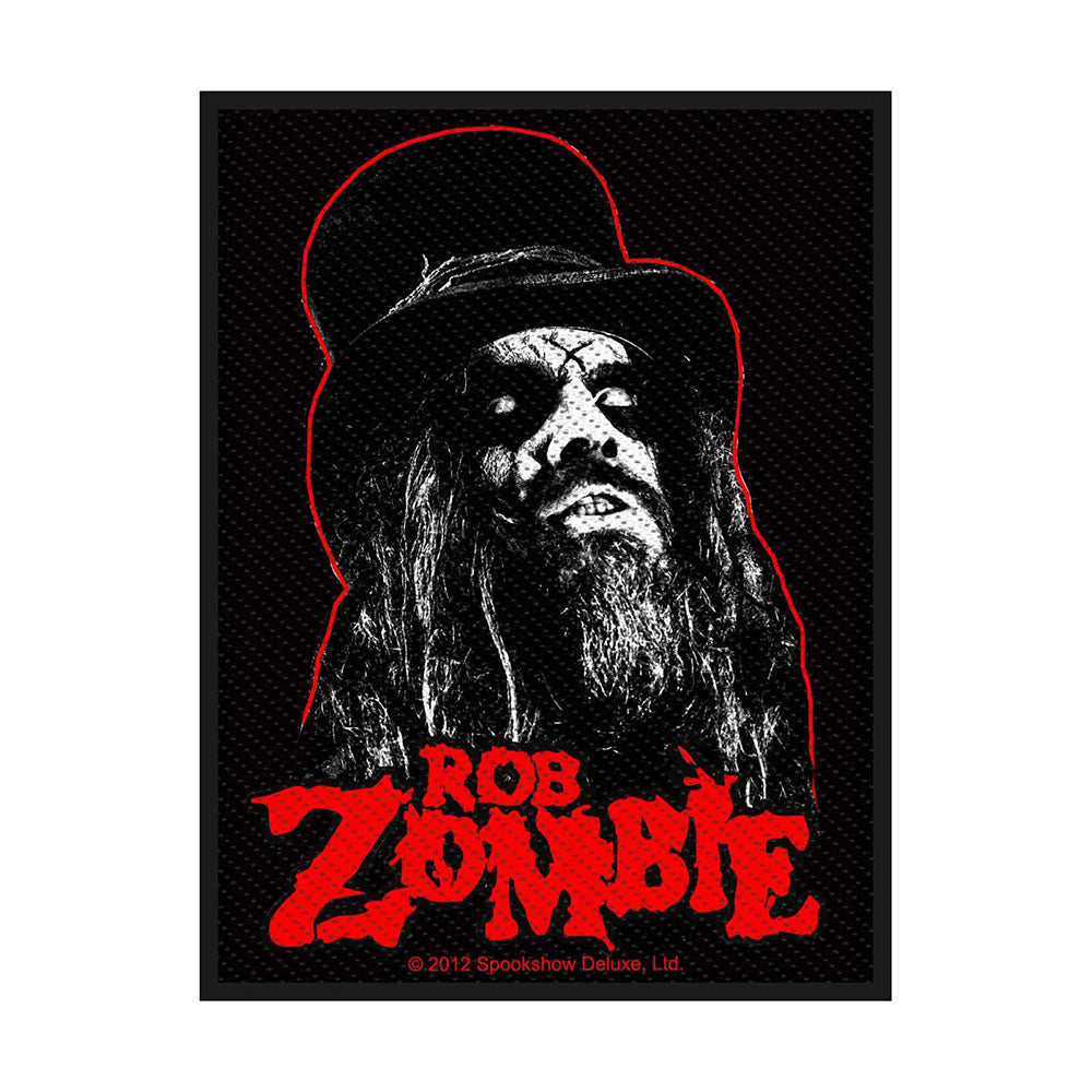 Officially Licensed Rob Zombie Sew On Patch Music Rock Patches