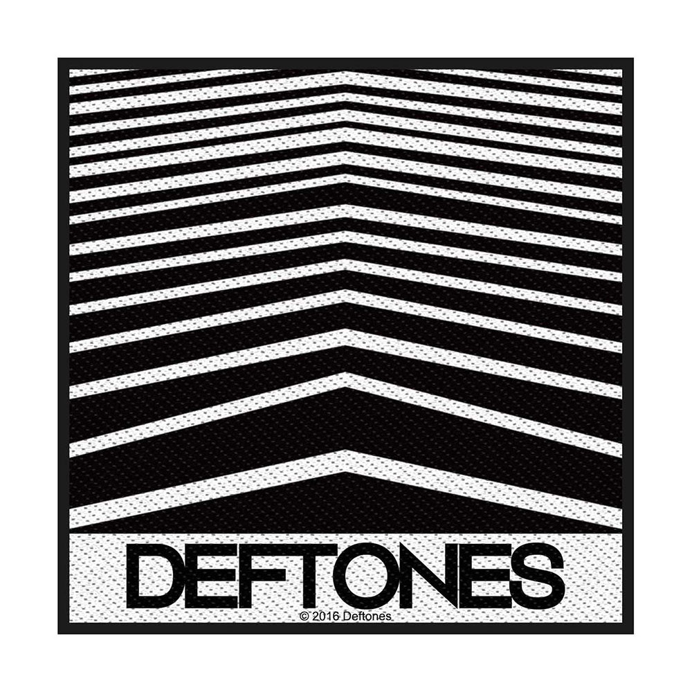 Officially Licensed Deftones Abstract Lines Sew On Patch Music Rock Patches