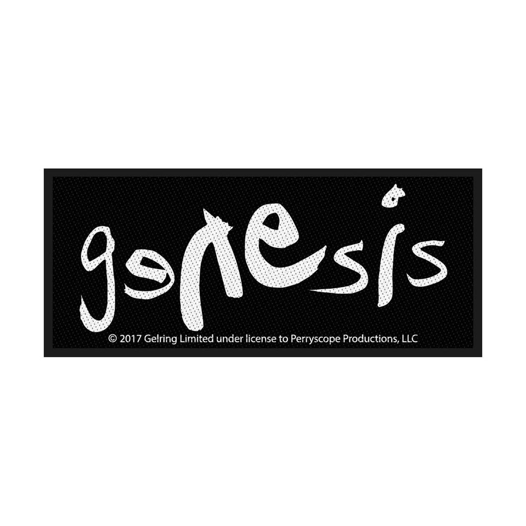 Officially Licensed Genesis Sew On Patch- Music Rock Band Patches