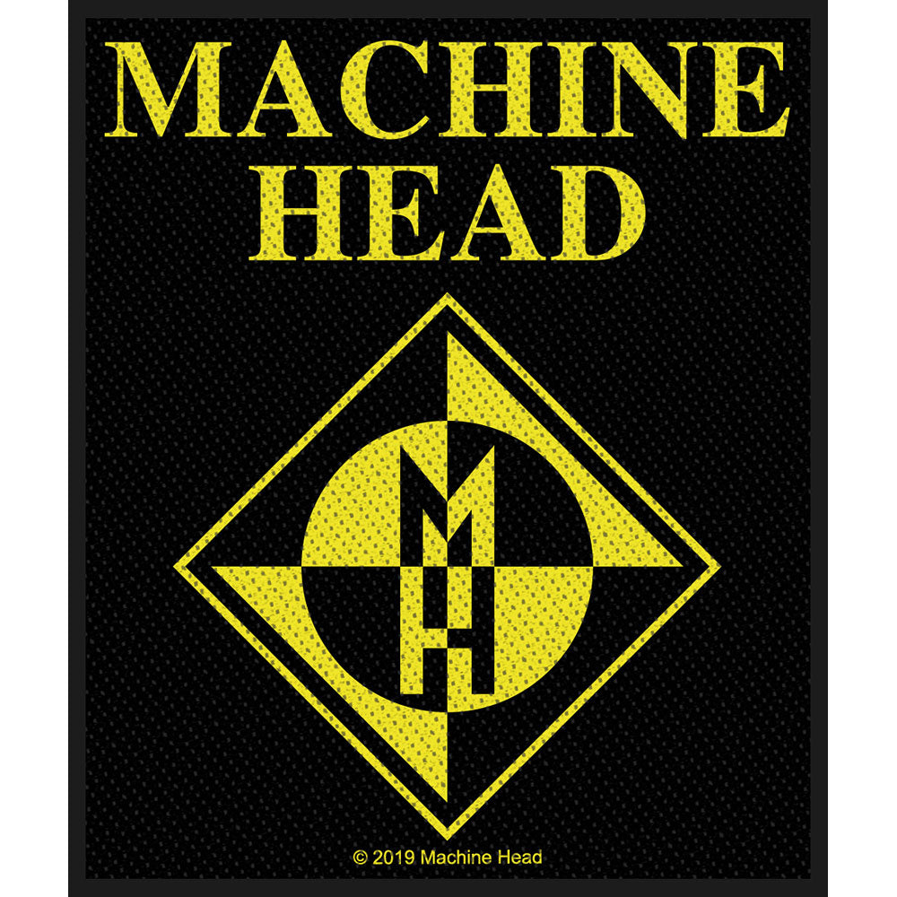 Officially Licensed Machine Head Sew On Patch- Music Rock Band Patches