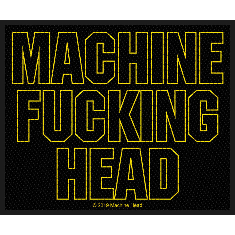 Officially Licensed Machine Head Sew On Patch- Music Rock Band Patches