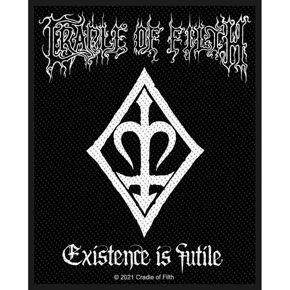 Officially Licensed Cradle Of Filth Sew On Patch- Music Rock Band Patches