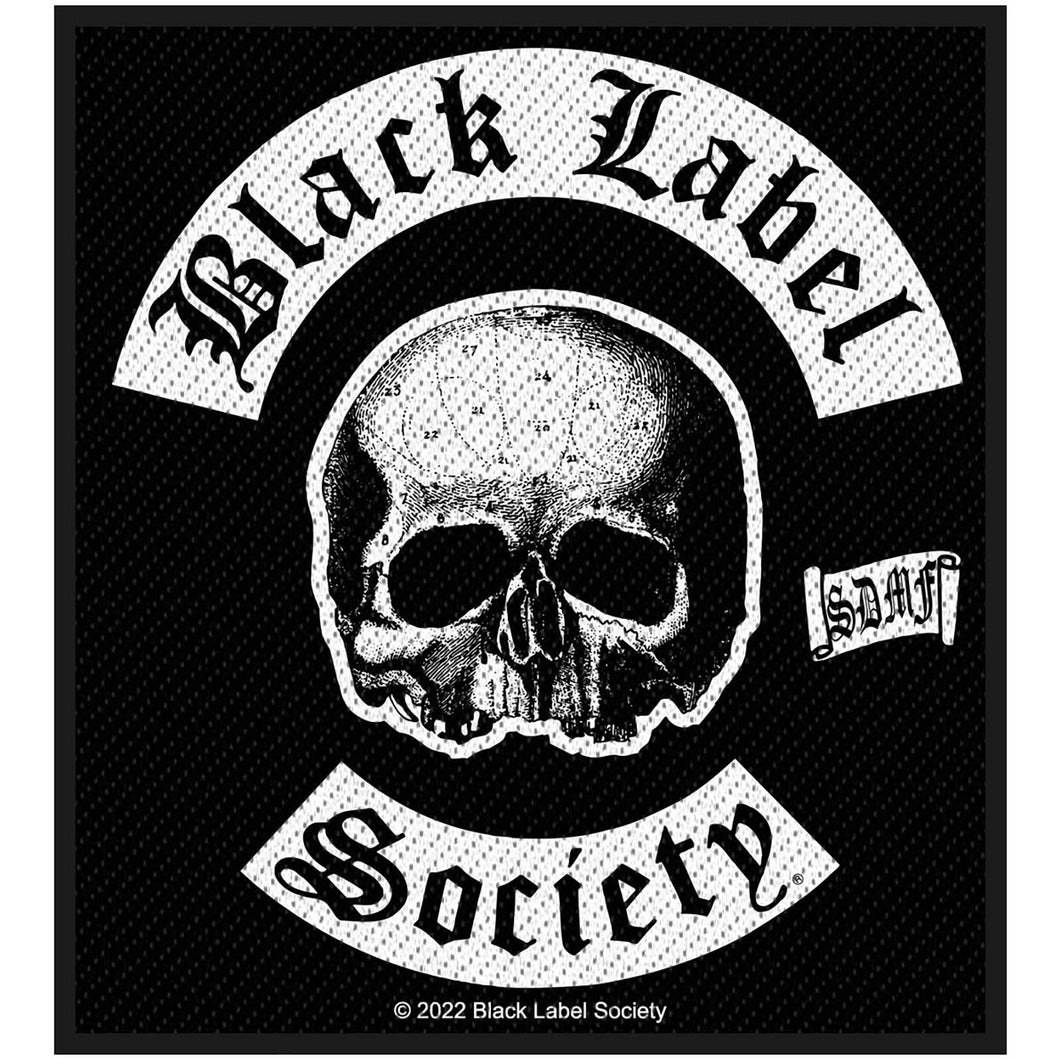 Officially Licensed Black Label Society Sew On Patch- Music Band Patches