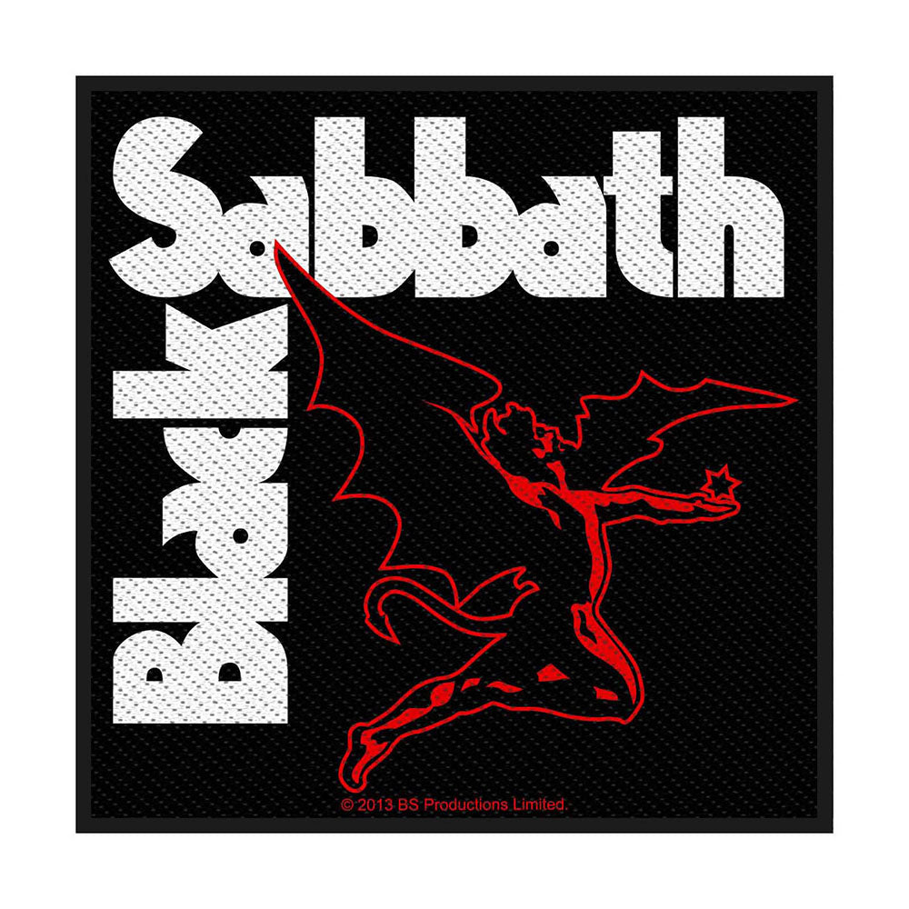 Officially Licensed Black Sabbath Sew On Patch- Music Rock Band Patches