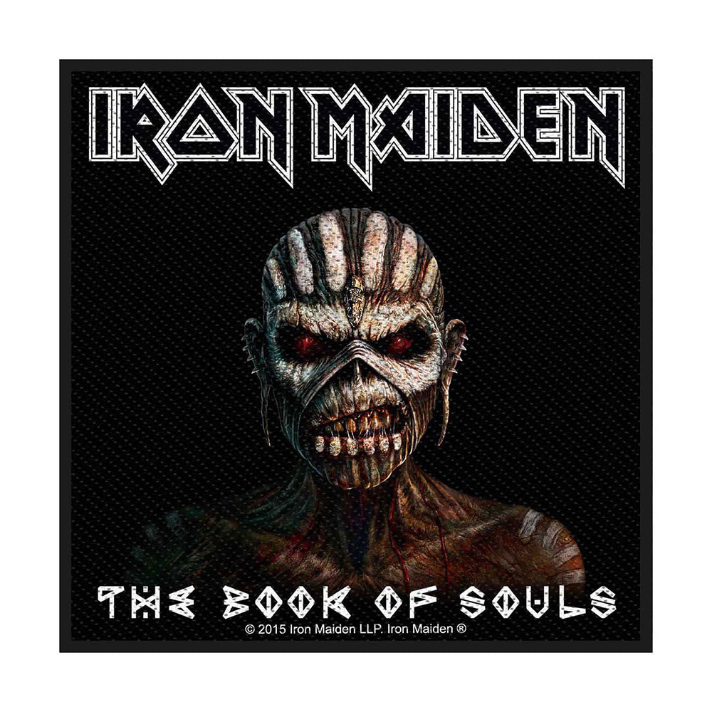 Officially Licensed Iron Maiden The Book Of Souls Sew On Embroidered Patch