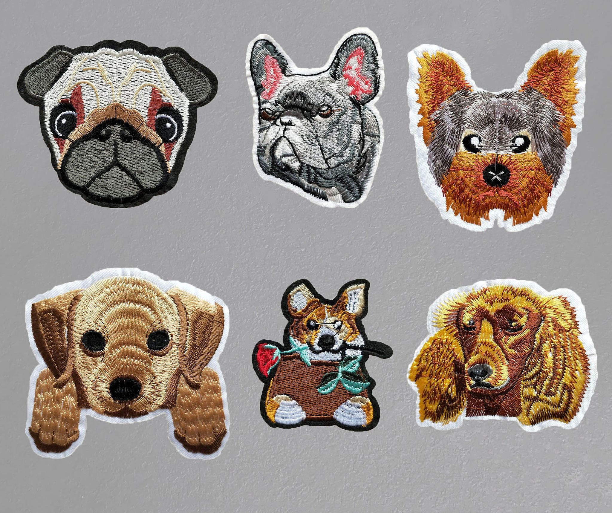 Cool Pups Iron-On Patches: Small Pineapple from United Pups