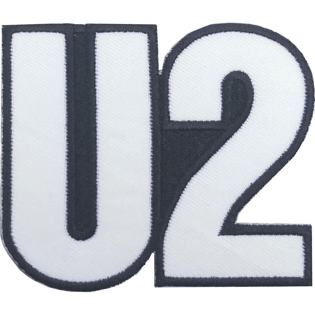 Officially Licensed U2 Logo Iron On Patch- Music Rock Band Patches