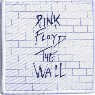 Officially Licensed Pink Floyd The Wall Iron On Patch- Music Rock Band Patches