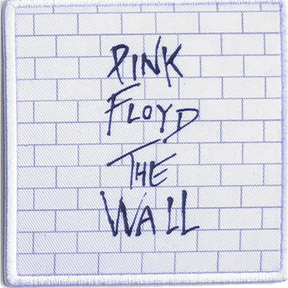 Officially Licensed Pink Floyd The Wall Iron On Patch- Music Rock Band Patches