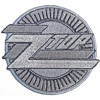 Officially Licensed ZZTOP Logo Iron On Patch- Music Rock Band Embroidered Patches